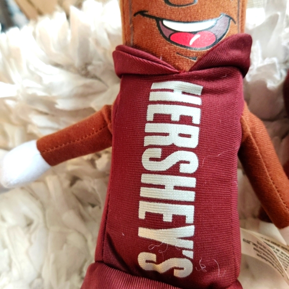 Hershey's And Reese's Peanut Butter Cup Plush Toy Set - Brown and Orange, - Picture 2 of 8